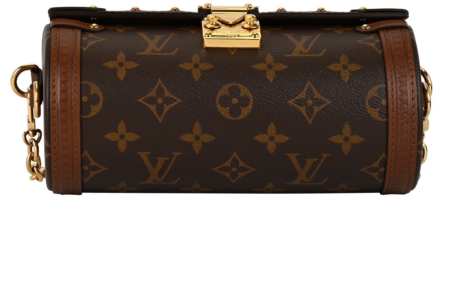 Papillon Trunk Bag, &pound;1,800, Handbags, Brown, Canvas, Top view